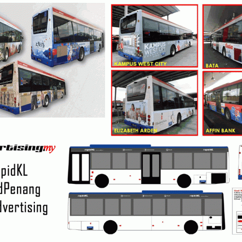 RapidKL Bus Advertising Malaysia
