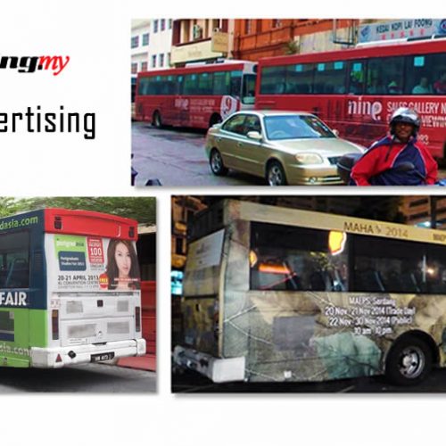 Metrobus Advertising Wrap in Klang Valley