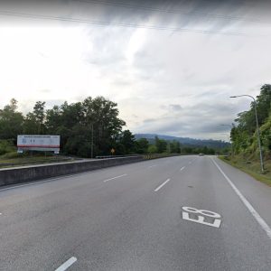 Horizontal FreeStanding Billboard -
 Kuantan - Karak-to-Gombak - Kuala-Lumpur@KM-27.60 - Westbound