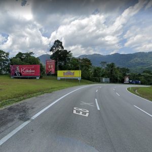Horizontal FreeStanding Billboard -
 Kuantan - Karak-to-Gombak - Kuala-Lumpur@KM-33.90 - West-bound