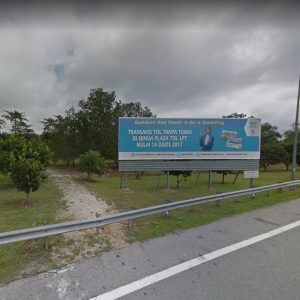 Horizontal FreeStanding - Billboard -
 KM-90.25 - Karak-Highway - Lanchang