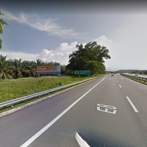 Horizontal FreeStanding Billboard -
 KM-90.40 - LPT-highway