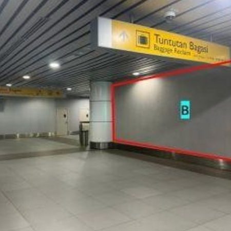 KKIA Kota Kinabalu Airport DOMESTIC ARRIVAL HALL (AIRSIDE) LEVEL 2 Facing Hall