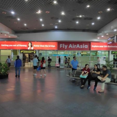 Penang International Airport International Departure towards Immigration