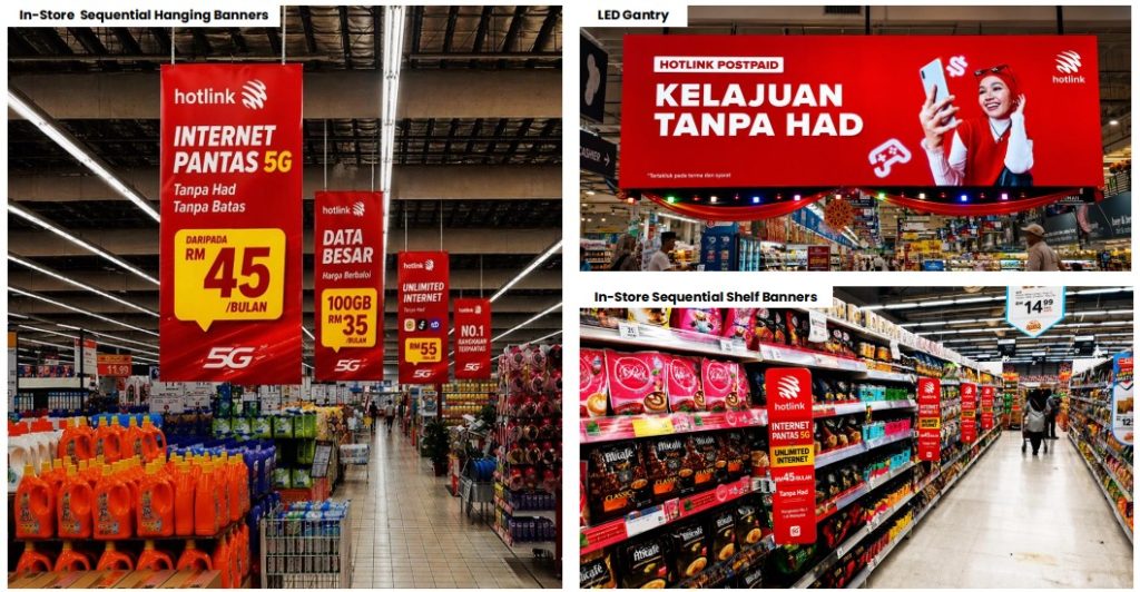Advertising in AEON Retail Malls