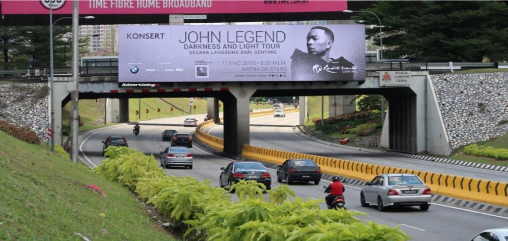 DOOH Jalan Tun Razak – OHB to and From KL City Centre